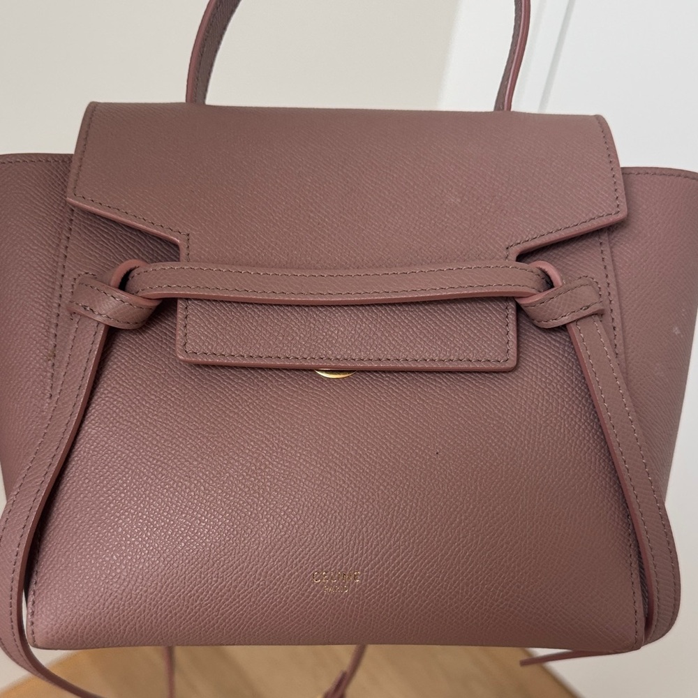 Celine belt bag in Dusty Rose